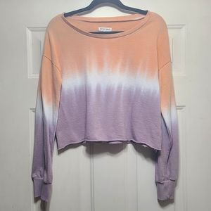 Tie-dye Cropped Crewneck
